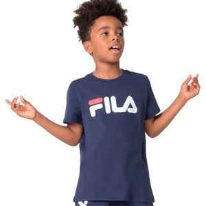 REMERA URBANA NIÑO FILA LETTER PREMIUM