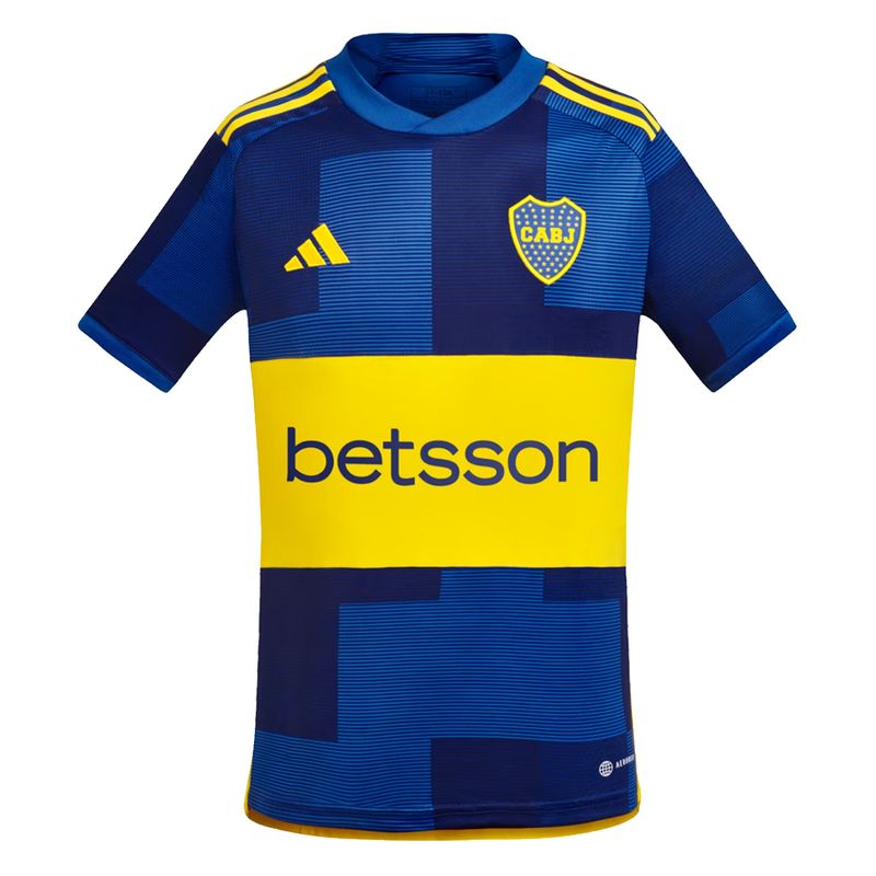 CAMISETA-FUTBOL-NIÑO-ADIDAS-BOCA