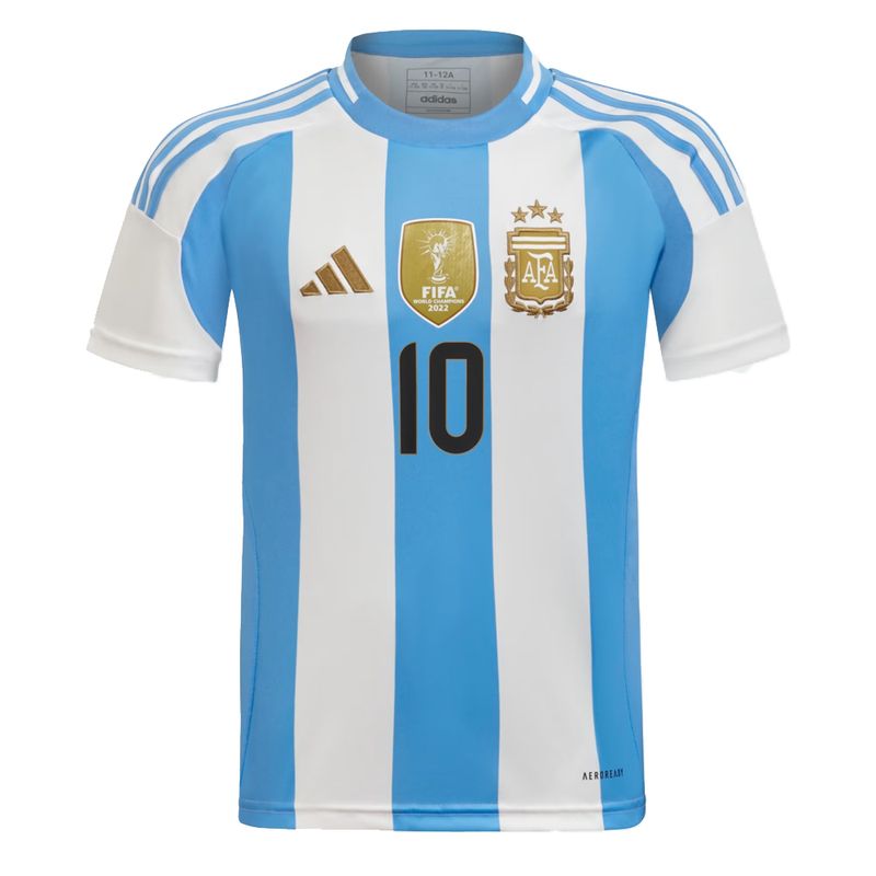 CAMISETA-FUTBOL-NIÑO-ADIDAS-AFA-H-MESSI-Y