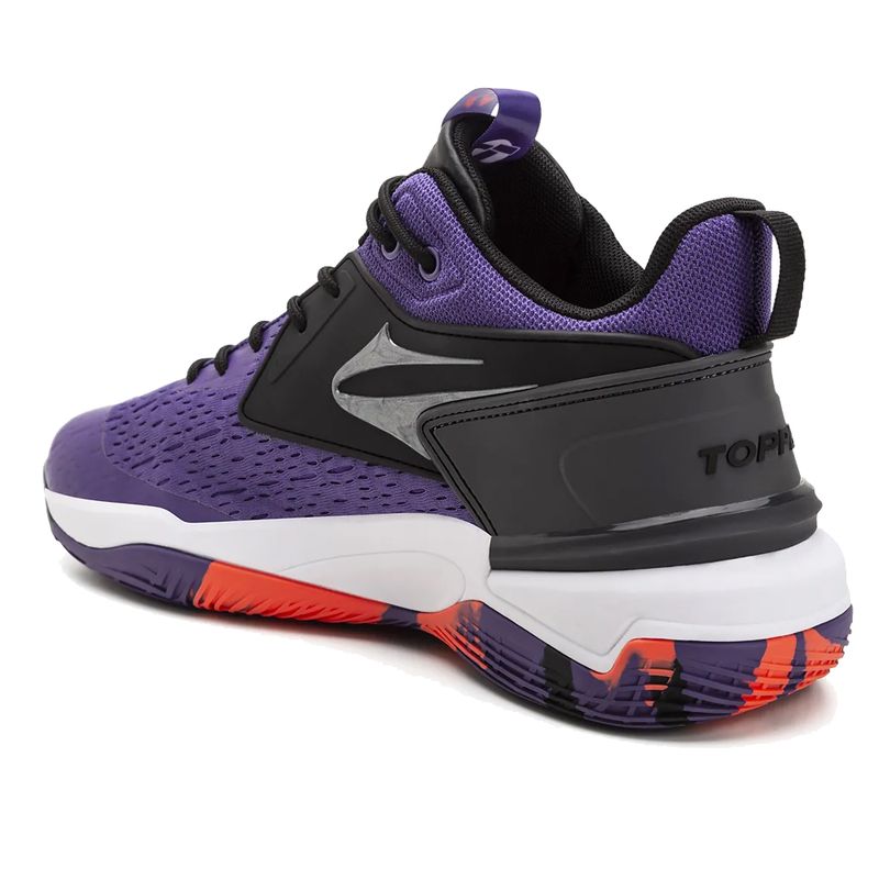 ZAPATILLAS-BASQUET-HOMBRE-TOPPER-FLIGHT-VIOLETA-TROPE÷NEGRO÷GRIS-MAGNET