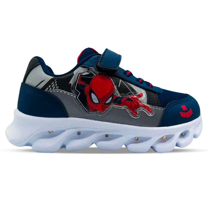 ZAPATILLAS-MODA-NIÑO-FOOTY-SPIDERMAN-CON-LUZ