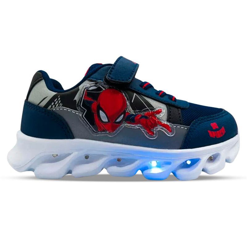 ZAPATILLAS-MODA-NIÑO-FOOTY-SPIDERMAN-CON-LUZ
