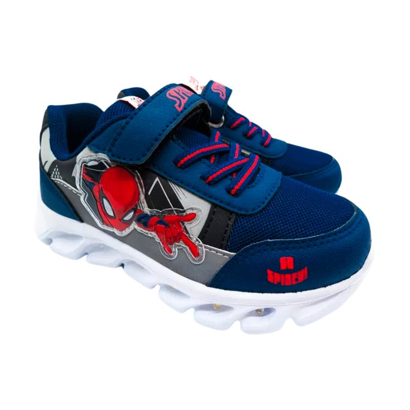 ZAPATILLAS-MODA-NIÑO-FOOTY-SPIDERMAN-CON-LUZ