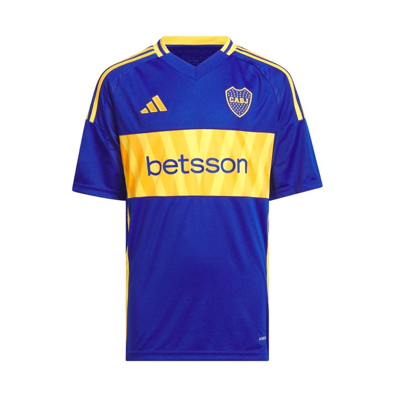 CAMISETA-FUTBOL-NIÑO-ADIDAS-BOCA-JUNIORS