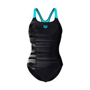 TRAJE DE BAÑO MUJER ARENA SWIM PRO BACK GRAPHIC B BL