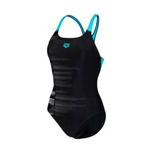 TRAJE DE BAÑO MUJER ARENA SWIM PRO BACK GRAPHIC B BL