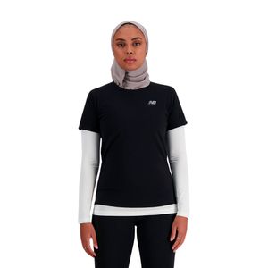 REMERA TRAINING MUJER NEW BALANCE ESSENTIALS HEATHER