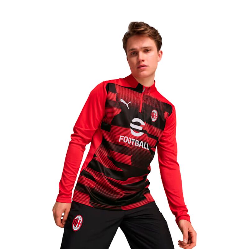 REMERA-FUTBOL-HOMBRE-PUMA-ACM-PREMATCH-1÷4-ZIP