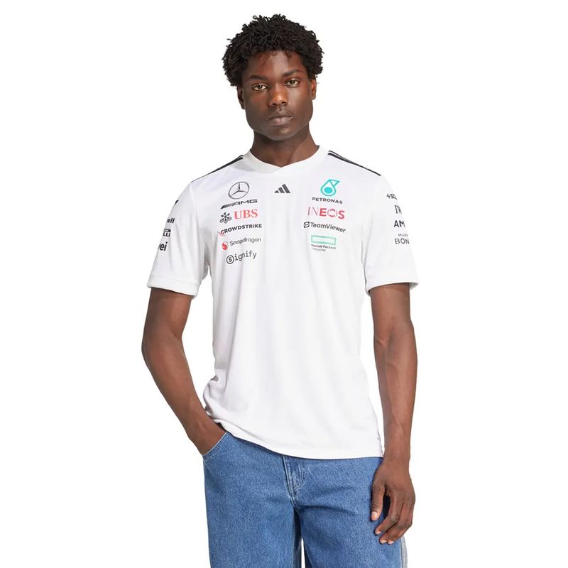CAMISETA-MOTORSPORTS-HOMBRE-ADIDAS-PILOTO-MERCEDES-F1