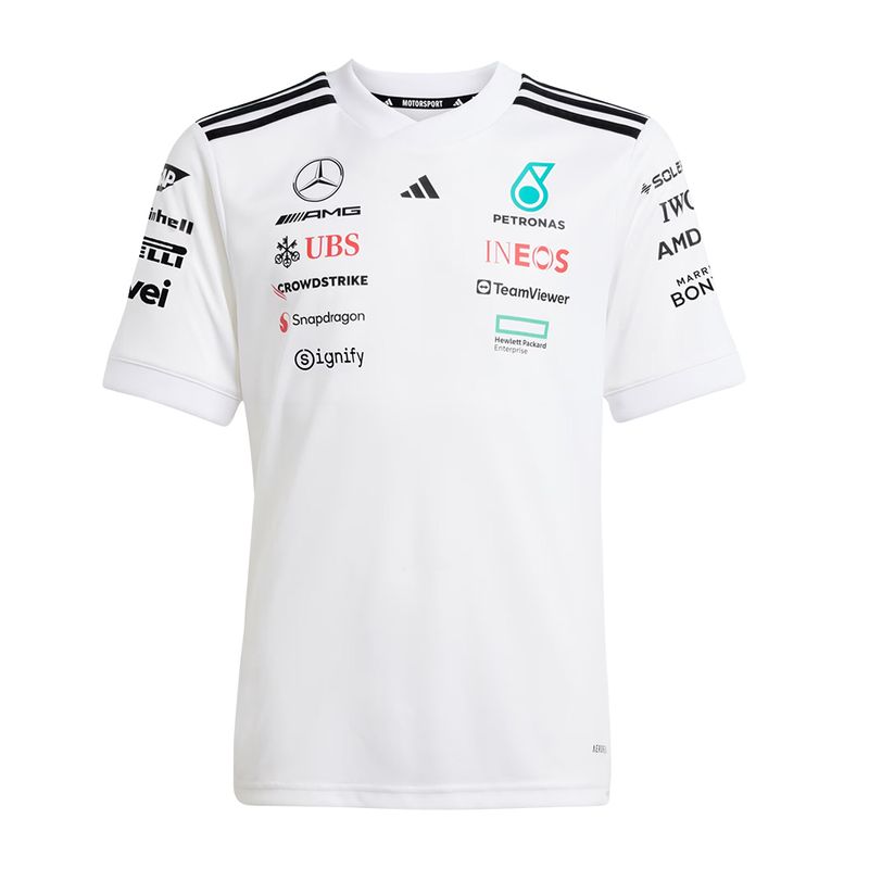 REMERA-MOTORSPORTS-NIÑO-ADIDAS-MERCEDES-F1