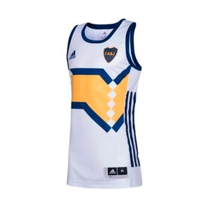 REMERA BASQUET HOMBRE ADIDAS BOCA JUNIORS