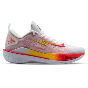ZAPATILLAS BASQUET HOMBRE PEAK TAICHI LIGHTNING 11 WHITE−RED ORANGE