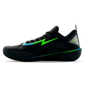 ZAPATILLAS BASQUET HOMBRE PEAK TAICHI LIGHTNING 11 BLACK−SHINING GREEN