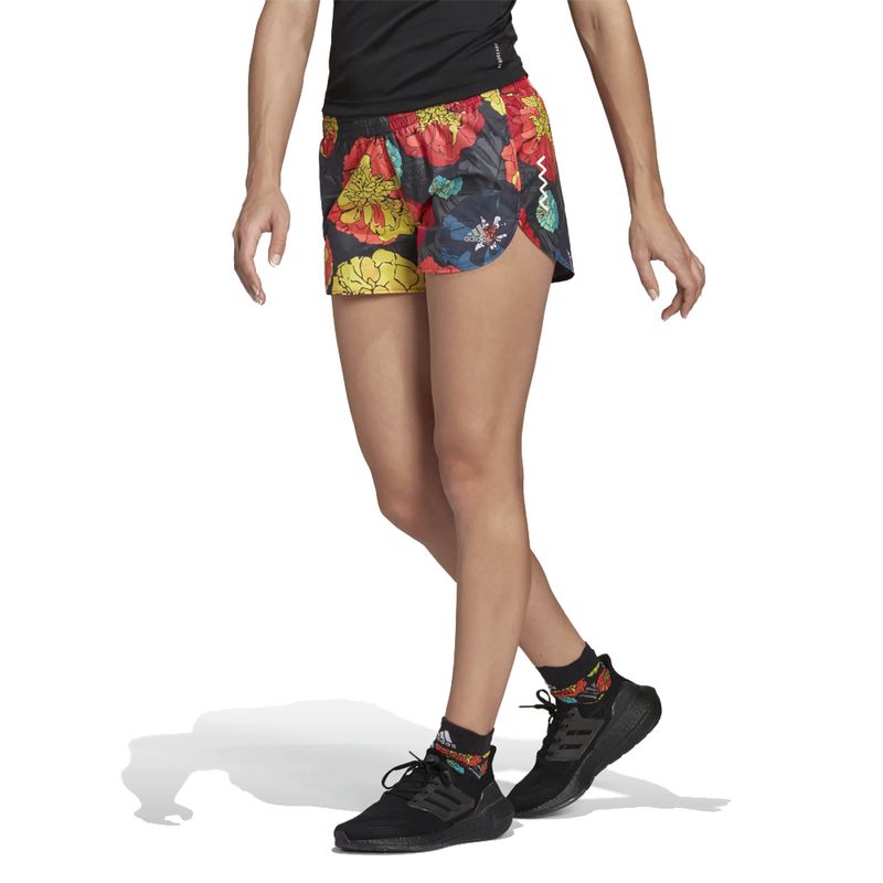 SHORT MUJER ADIDAS RNFAST FLWR rossettiar