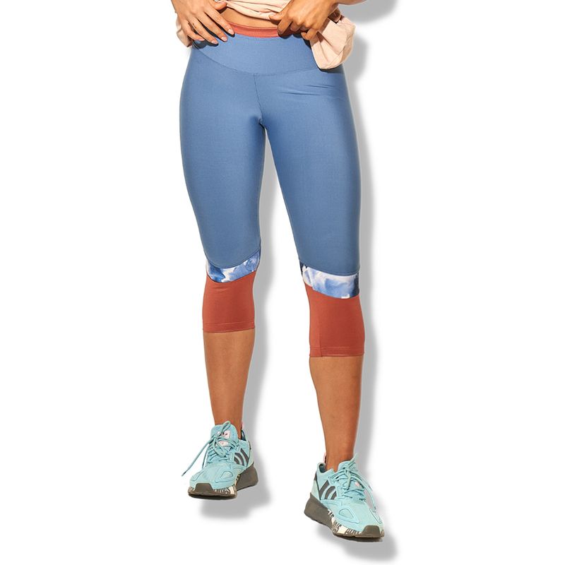 CALZA CAPRI PESCADORA EVERLAST ORIGINAL FLOREADA MUJER