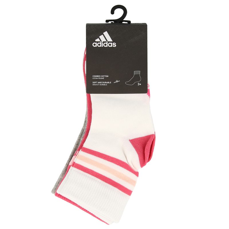 MEDIAS-URBANAS-NIÑO-ADIDAS-3-PARES-ANKLE