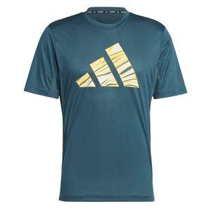 REMERA TRAINING HOMBRE ADIDAS GRAPHIC HIIT SLOGAN
