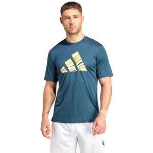 REMERA TRAINING HOMBRE ADIDAS GRAPHIC HIIT SLOGAN