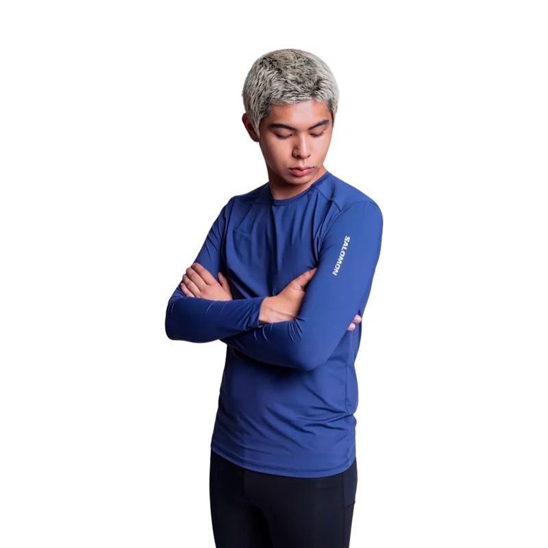 REMERA-OUTDOOR-HOMBRE-SALOMON-HYBRID-LS