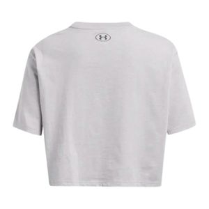 REMERA TRAINING UNDER ARMOUR MUJER BOXY CROP BRAND SS ARG