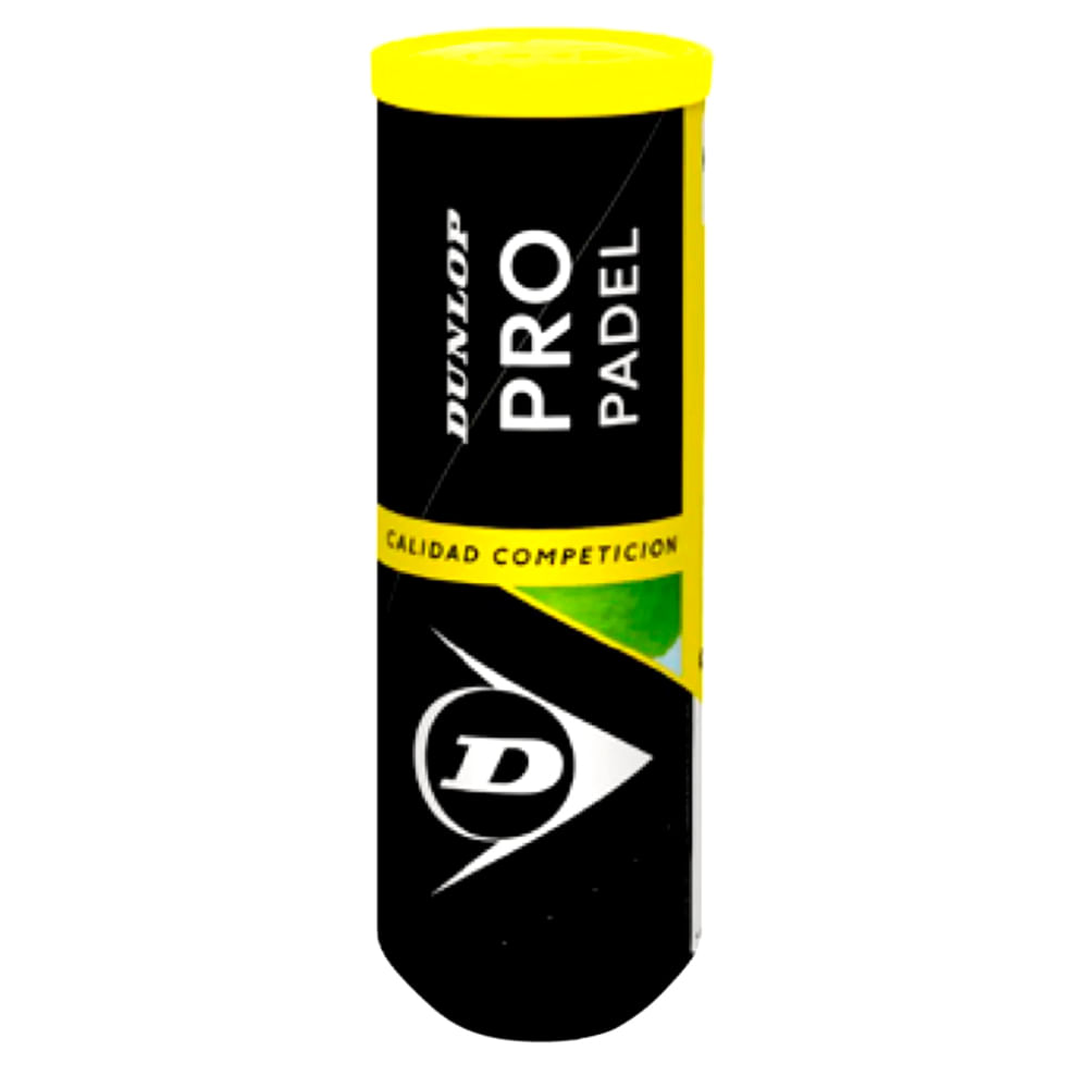 Pelota Padel Dunlop Team x3 –