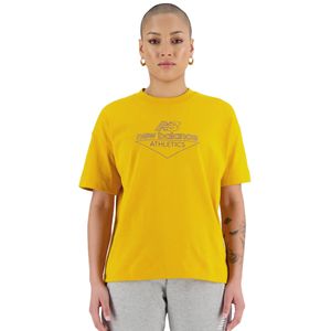 REMERA URBANA MUJER NEW BALANCE ATHLETICS COTTON
