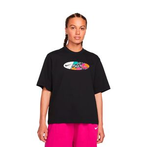 REMERA URBANA MUJER NIKE BOXY ICON CLASH