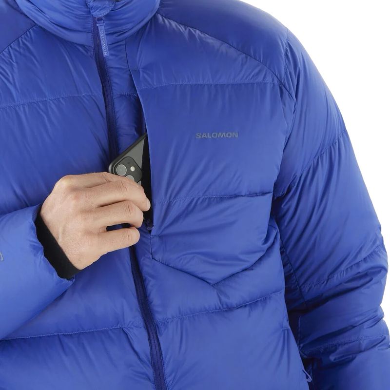 CAMPERA-OUTDOOR-HOMBRE-SALOMON-OUTLINE-DOWN-HOODED