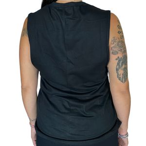 MUSCULOSA MODA MUJER HANG LOOSE  FOREVER NEGR