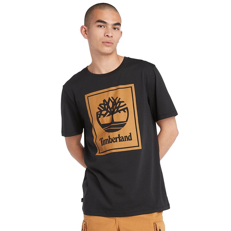 REMERA-OUTDOOR-HOMBRE-TIMBERLAND-LOGO-BLOQUE