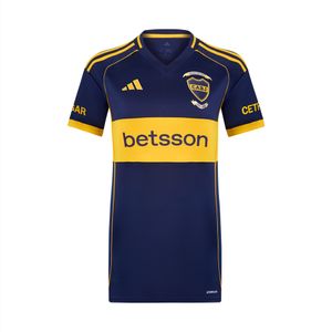 CAMISETA FUTBOL MUJER ADIDAS BOCA JR TITULAR 25−26
