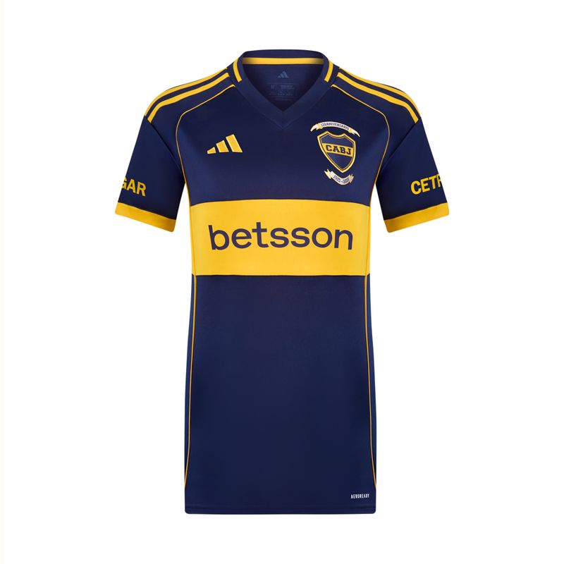 CAMISETA-FUTBOL-MUJER-ADIDAS-BOCA-JR-TITULAR-25−26