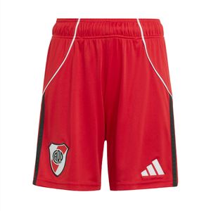 SHORT FUTBOL NIÑO ADIDAS RIVER PLATE ALTERNATIVO 25−26