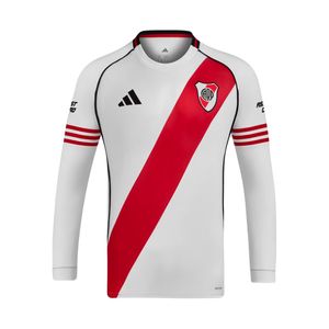 CAMISETA FUTBOL HOMBRE ADIDAS RIVER PLATE TITULAR M LARGA 25−26