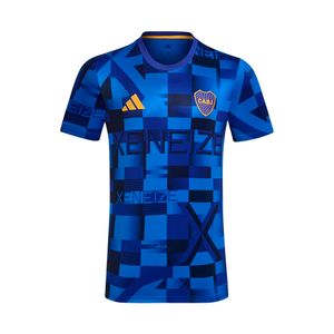 CAMISETA FUTBOL HOMBRE ADIDAS BOCA JR PREPARTIDO 25−26