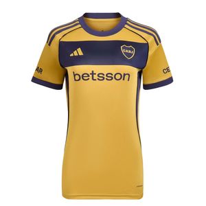 CAMISETA FUTBOL MUJER ADIDAS BOCA JUNIORS ALTERNATIVA 25−26