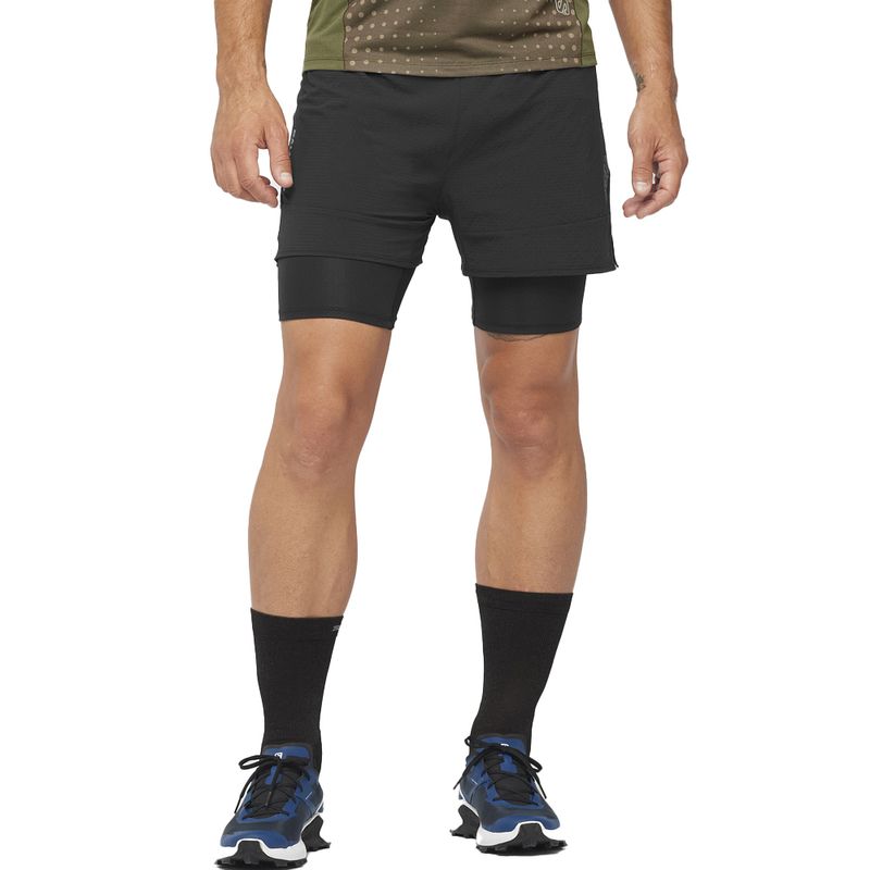 SHORT-TRAIL-RUNNING-HOMBRE-SALOMON-SENSE-AERO-2N1