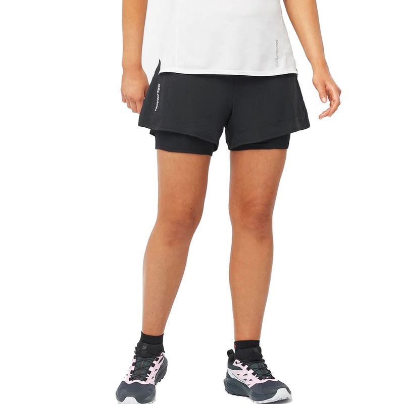 SHORT-TRAIL-RUNNING-MUJER-SALOMON-SENSE-AERO-2IN1