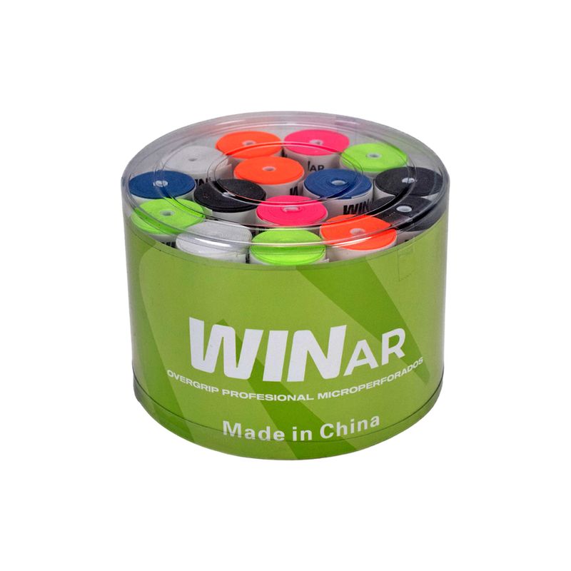 CUBRE-GRIP-PADEL-UNISEX-WIN-AR-PERFORADO-MULTICOLOR-X1