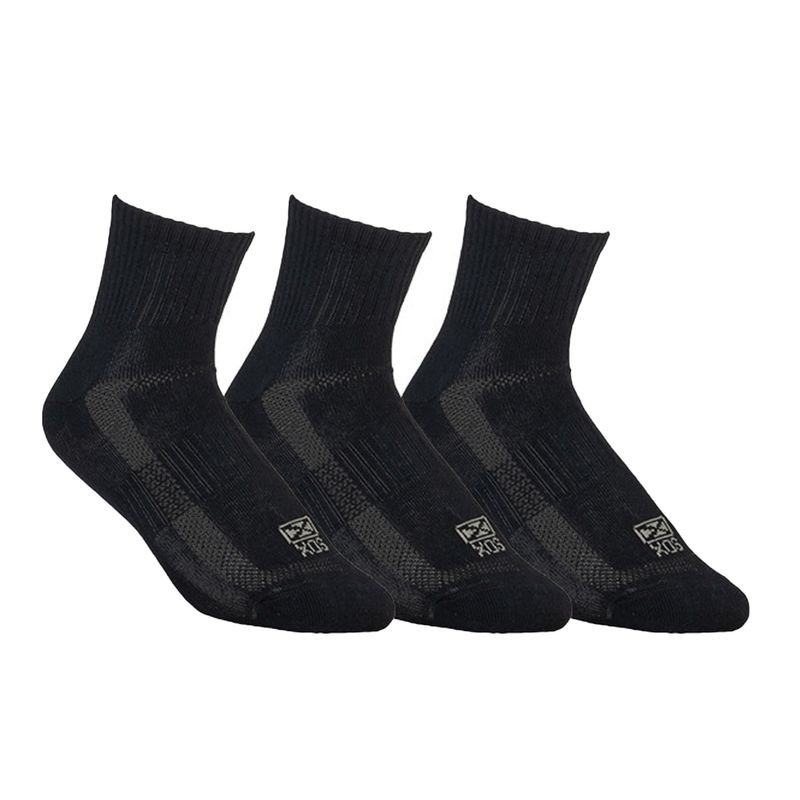 MEDIAS-OUTDOOR-UNISEX-SOX-TRIPACK-NEGRO