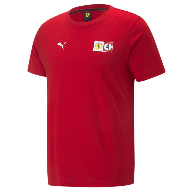 REMERA MODA HOMBRE PUMA FERRARI RACE COL TEE rossettiar