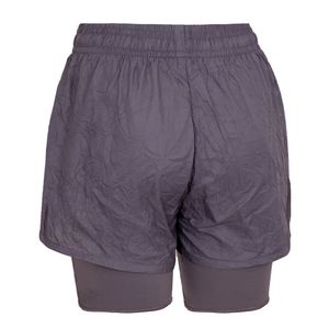 SHORT RUNNING MUJER TOPPER CRINKLED 2 IN 1