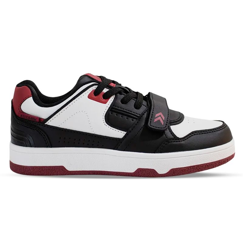 ZAPATILLAS-URBANAS-NIÑO-ATOMIK-ROKI-NEGRO−ROJO