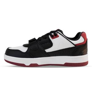ZAPATILLAS URBANAS NIÑO ATOMIK ROKI NEGRO−ROJO