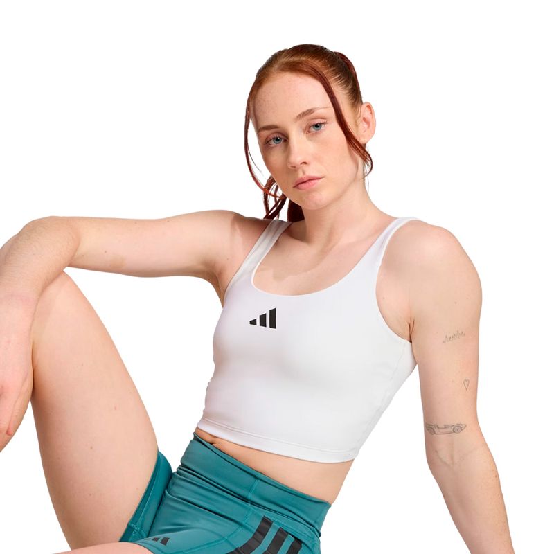 TOP-TRAINING-MUJER-ADIDAS-SUJECION-LIGERA-POWER