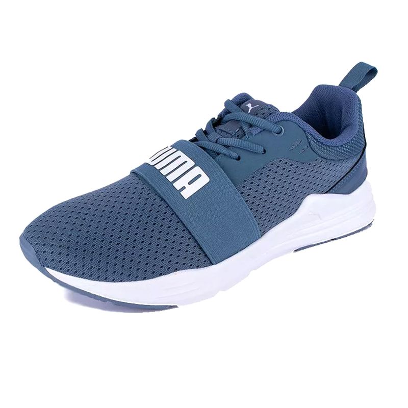 Zapatillas Running Puma Wired Run Azul