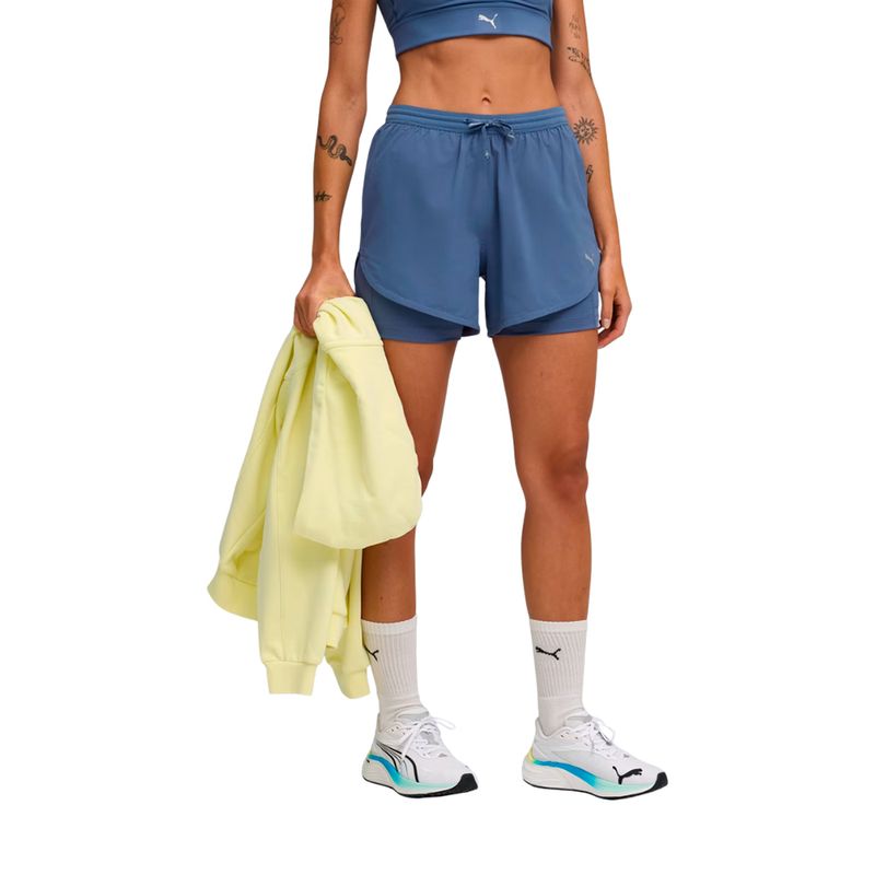 SHORT-RUNNING-MUJER-PUMA-ULTRAWEAVE-2-EN-1