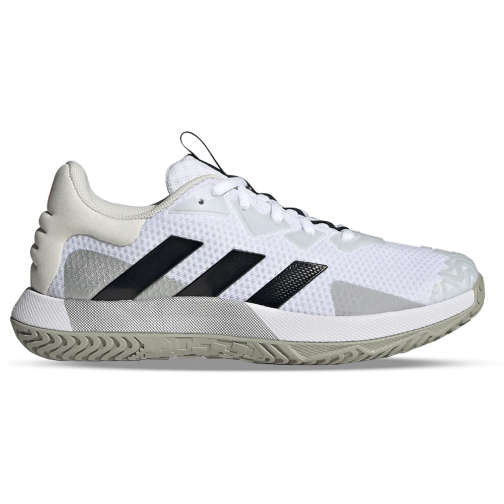 ZAPATILLAS TENIS HOMBRE ADIDAS SOLEMATCH CONTROL BLANCO-ROJO