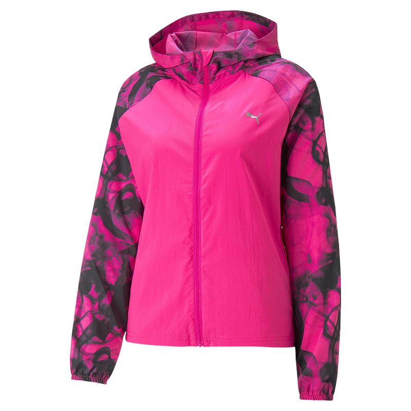 CAMPERA RUNNING MUJER PUMA AOP WOVEN rossettiar