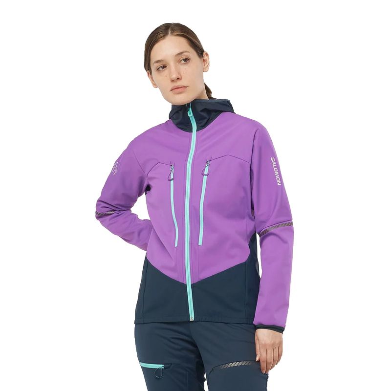 CAMPERA-SENDERISMO-MUJER-SALOMON-SOFTSHELL-MTN